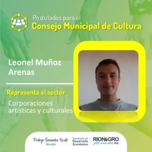 El domingo serán las elecciones del Consejo Municipal de Cultura de Rionegro