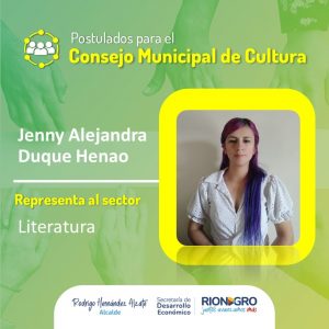 El domingo serán las elecciones del Consejo Municipal de Cultura de Rionegro