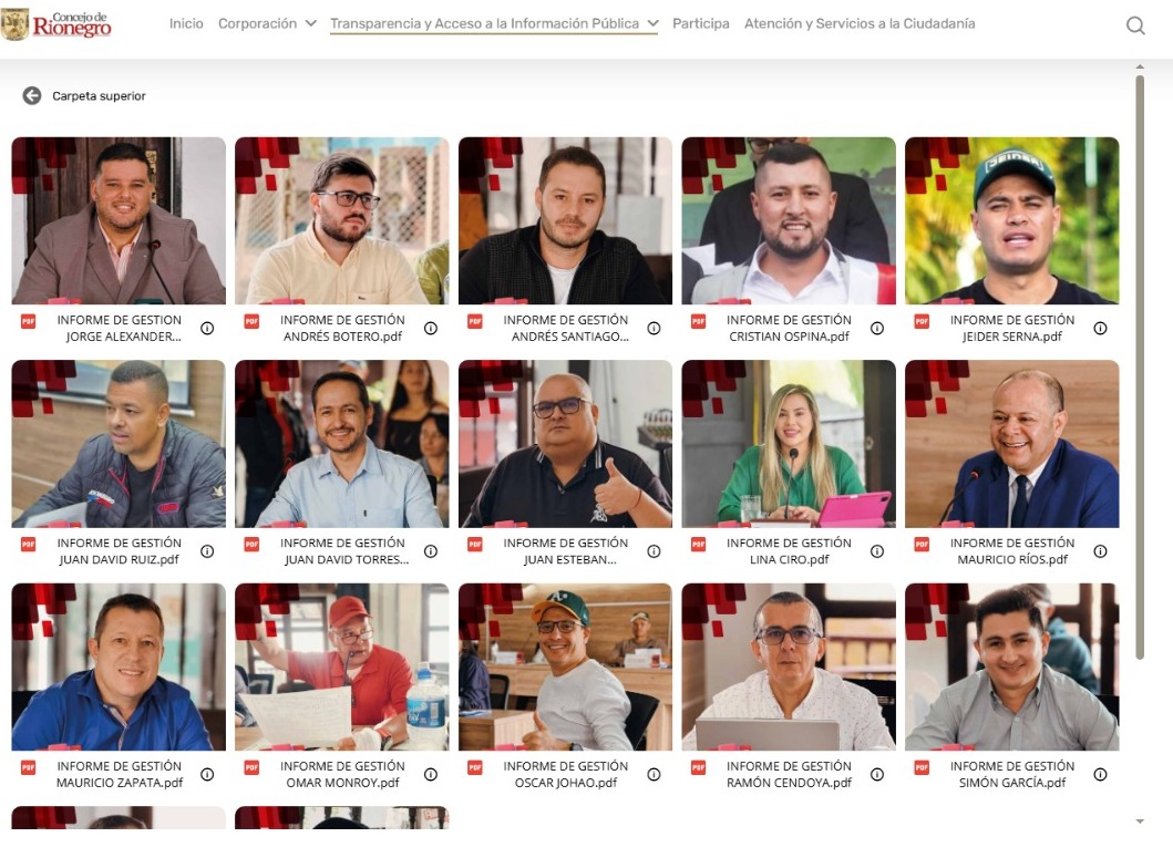 Nuestros corporados rinden cuentas del primer semestre de 2025